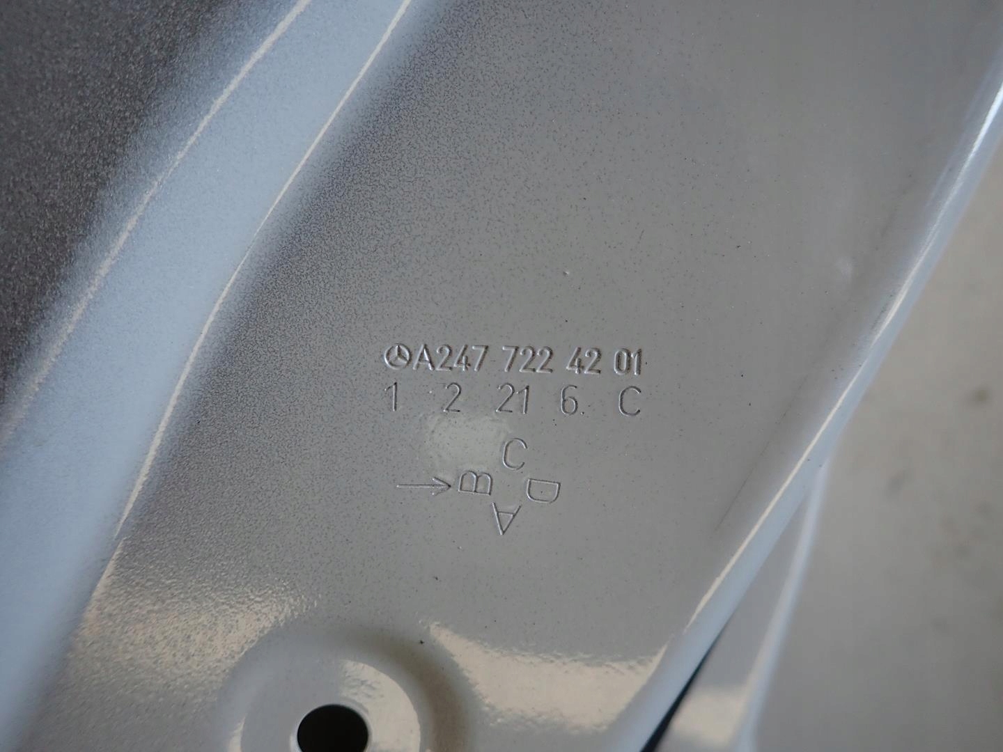 door front front right MERCEDES GLA W247 2019