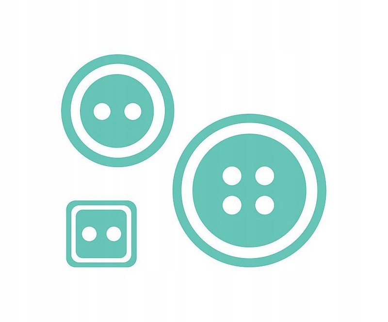 Dziurkacz Ażurowy do Dekoracji 3,7cm GUZIKI Tanio!