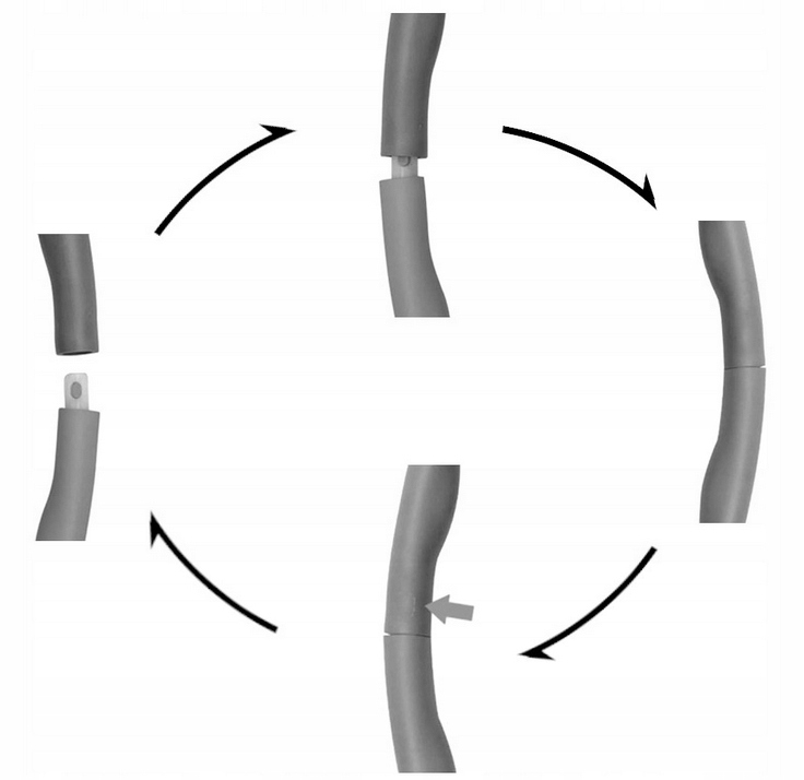 HULA HOP PIANKOWE Z WYPUSTKAMI 95 cm SKŁADANE FITNESS SPORT ODCHUDZAJĄCE Średnica 95 cm