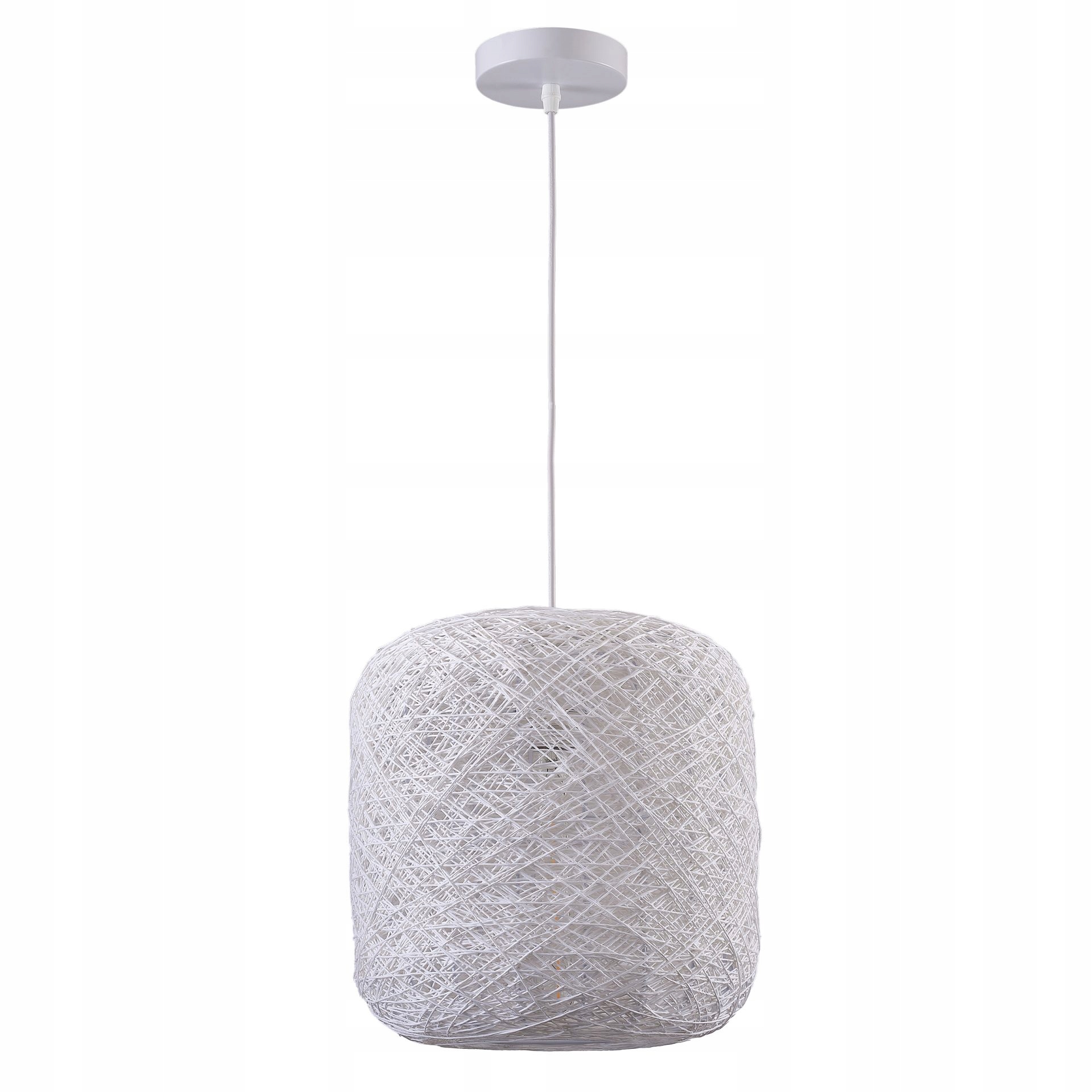 Sanico Goldlux závěsná lampa Iga 1xE27 bílá IP20 332240