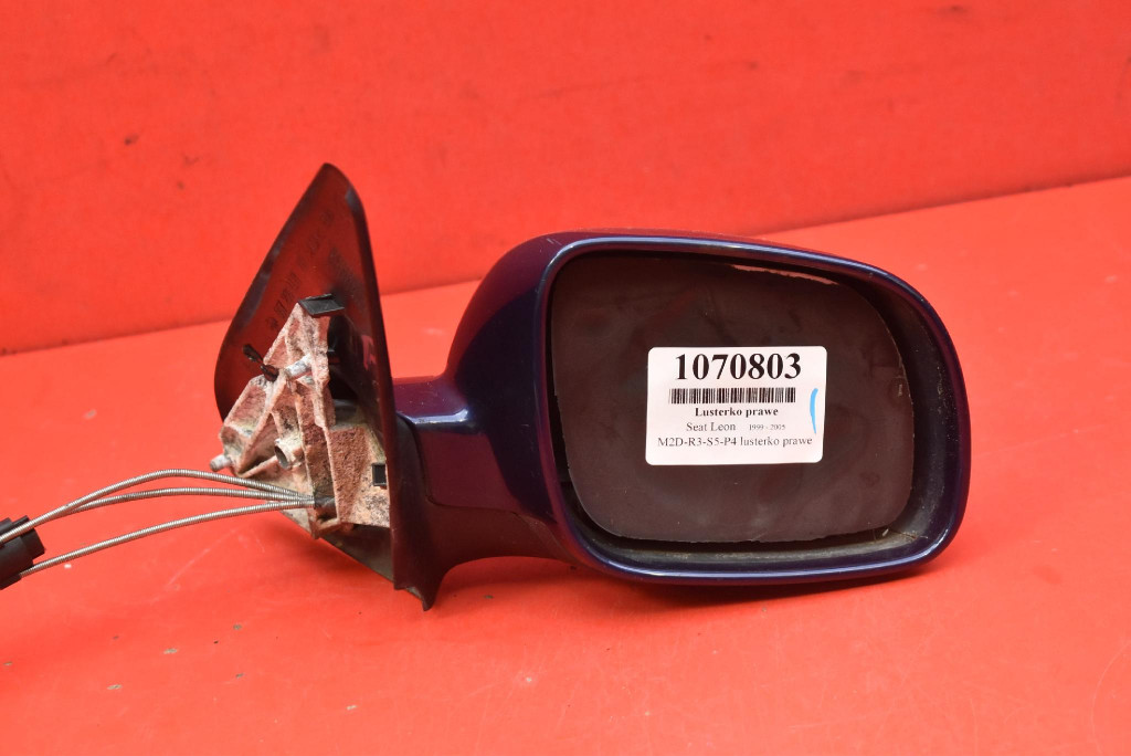 mirror right GRANATOWE manually EU 010515 SEAT LEON 1 and 99-05