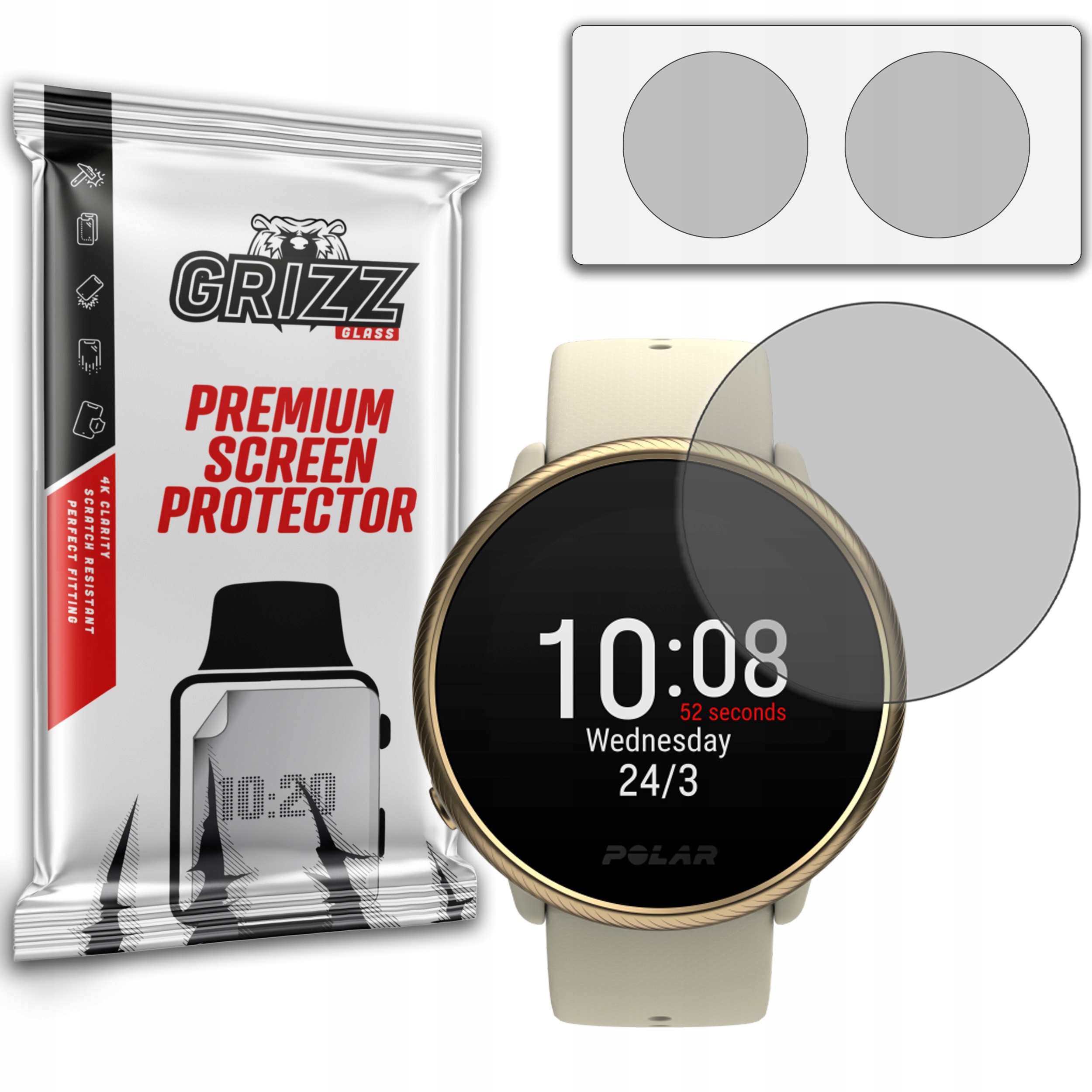 Antyodciskowa folia ochronna do Polar Ignite 2