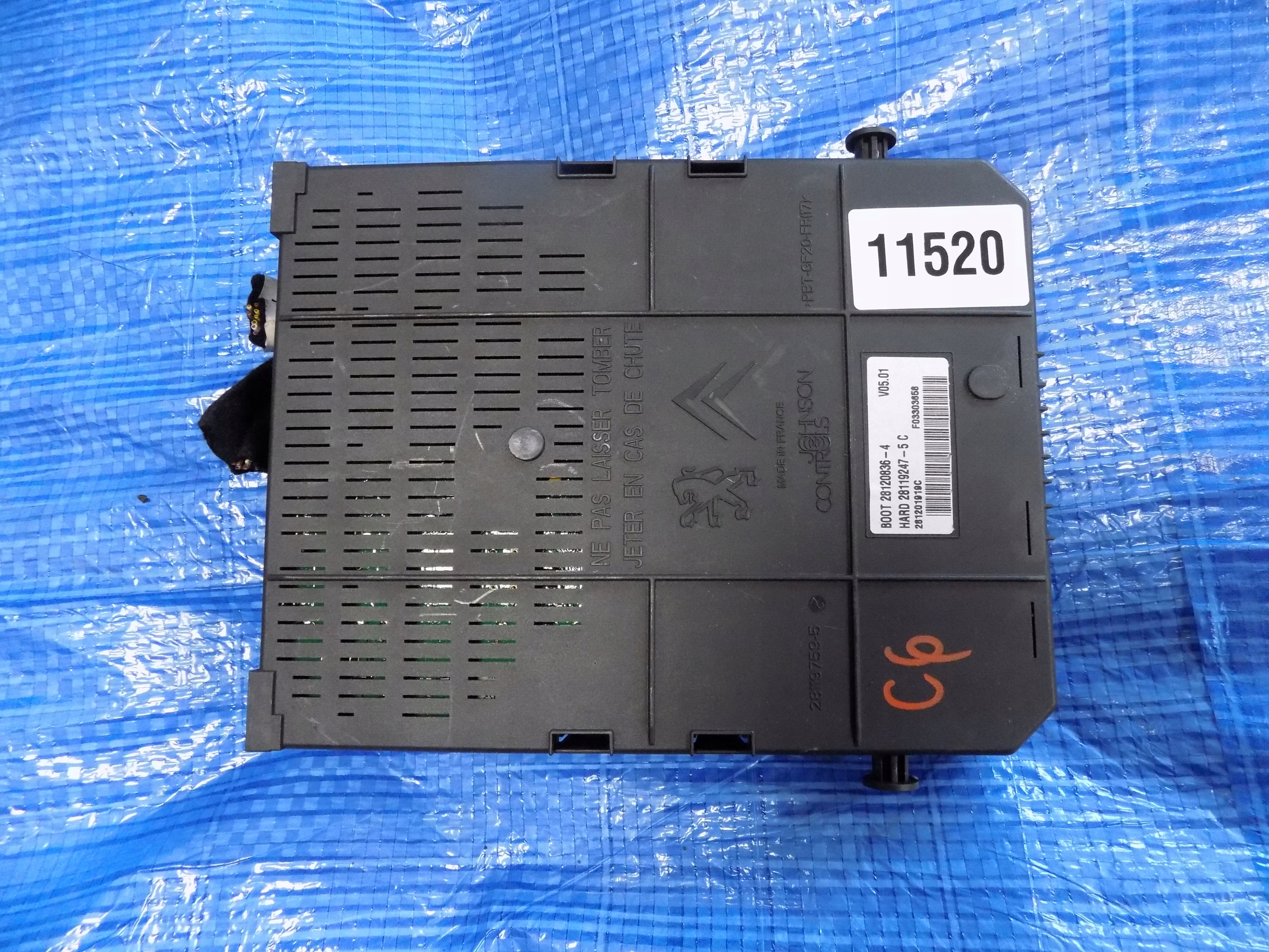 MODUŁ STEROWNIK BSI CITROEN C6 2,7HDI