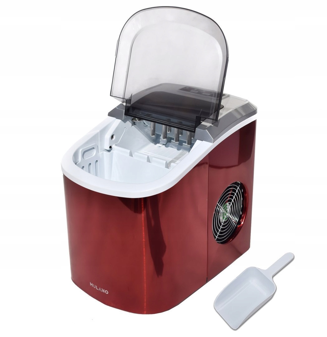 KOSTKARKA do Lodu Maszyna do Lodu Domowa Stołowa Kolor dominujący czerwony
