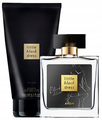 Avon Little Black Dress 2v1 sada Parfém pro ni 100ml balzám