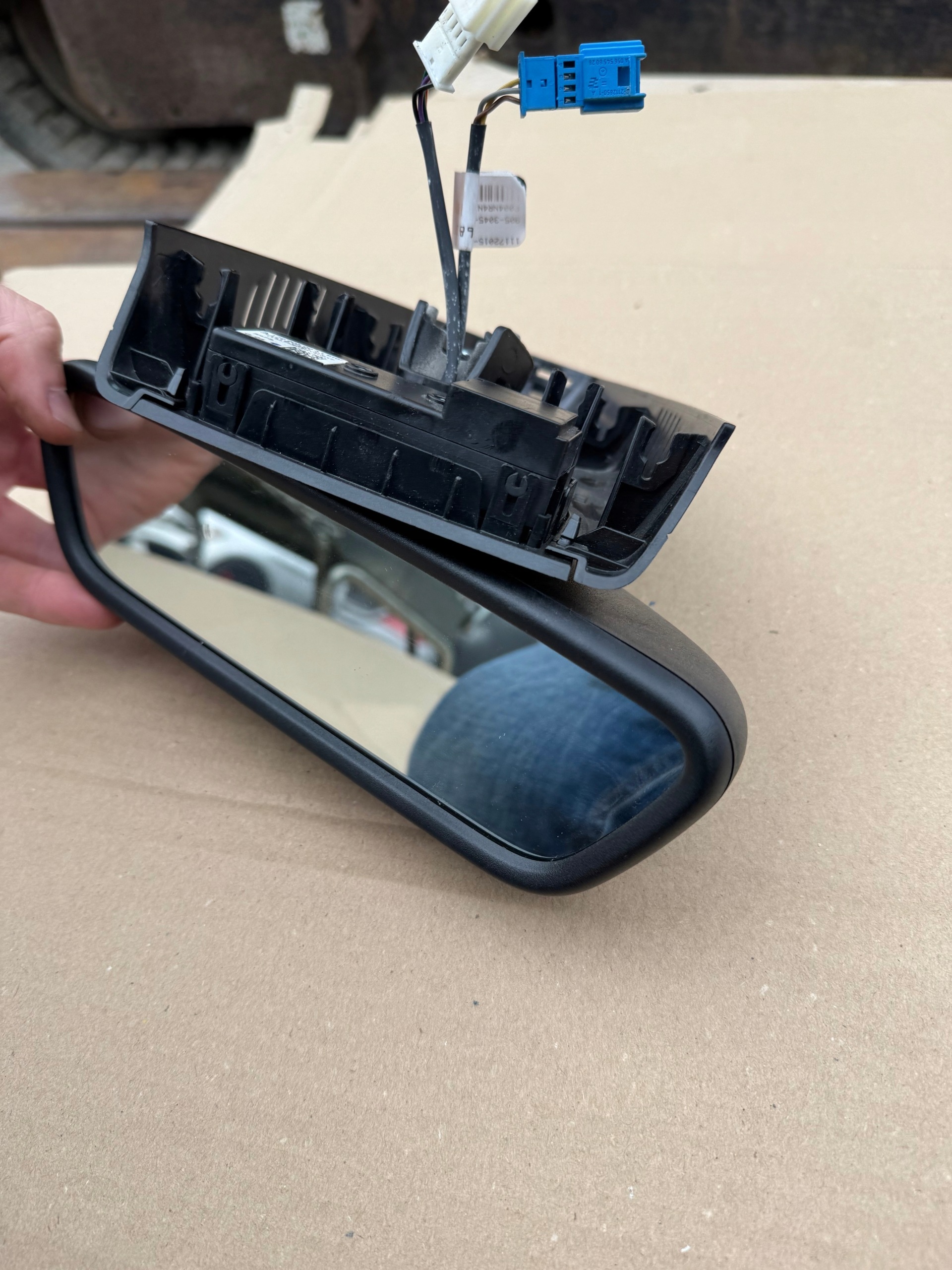 rear-view mirror reversing MERCEDES CLA W117 original