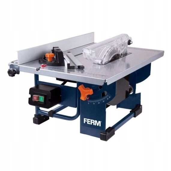 Ferm piła stołowa 230V, 800W, wysokość cięcia 43mm, tarcza 200*2,4*16mm, pochylana