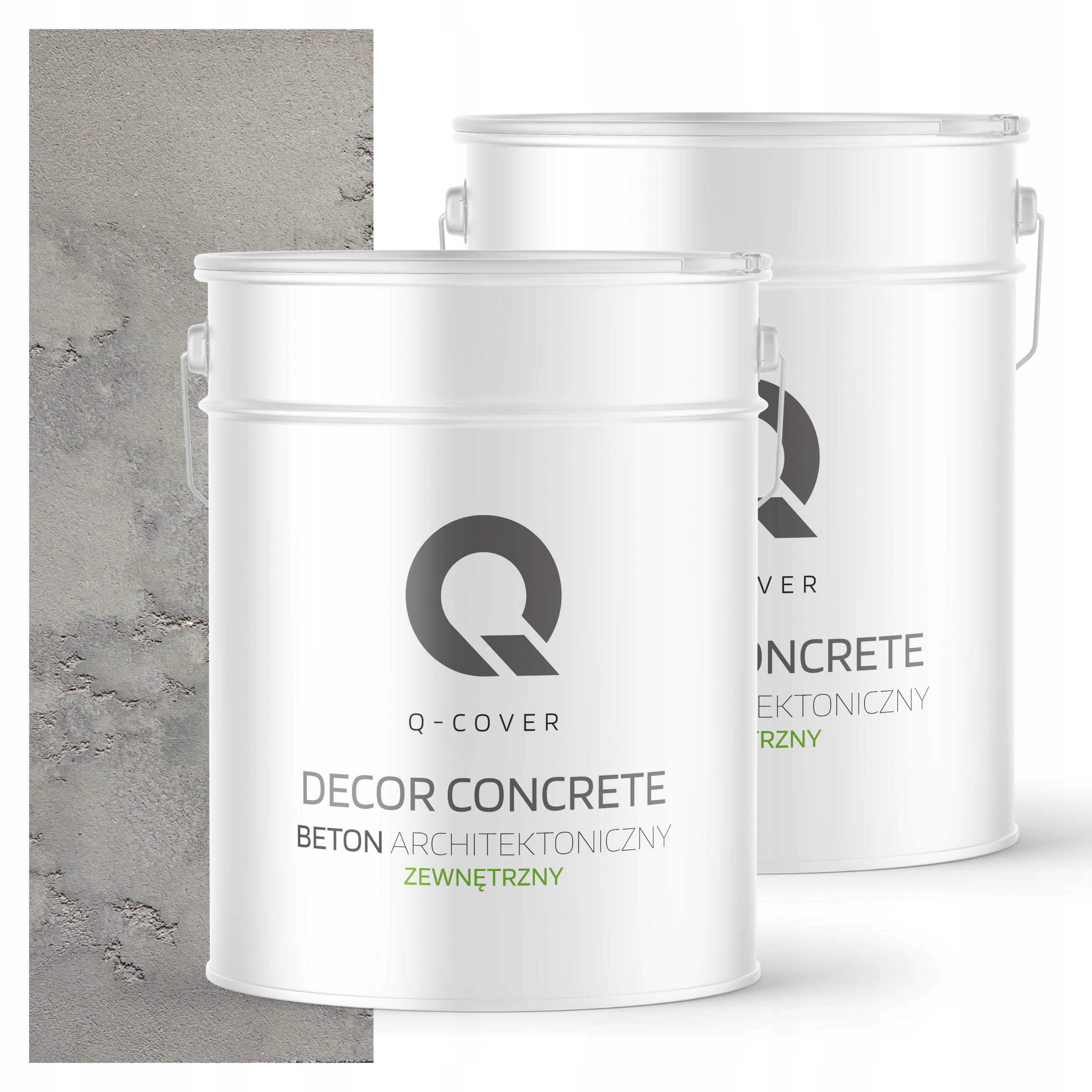 Architektonický venkovní beton 10 m2 15 kg Hotová hmota Šedá Přírodní