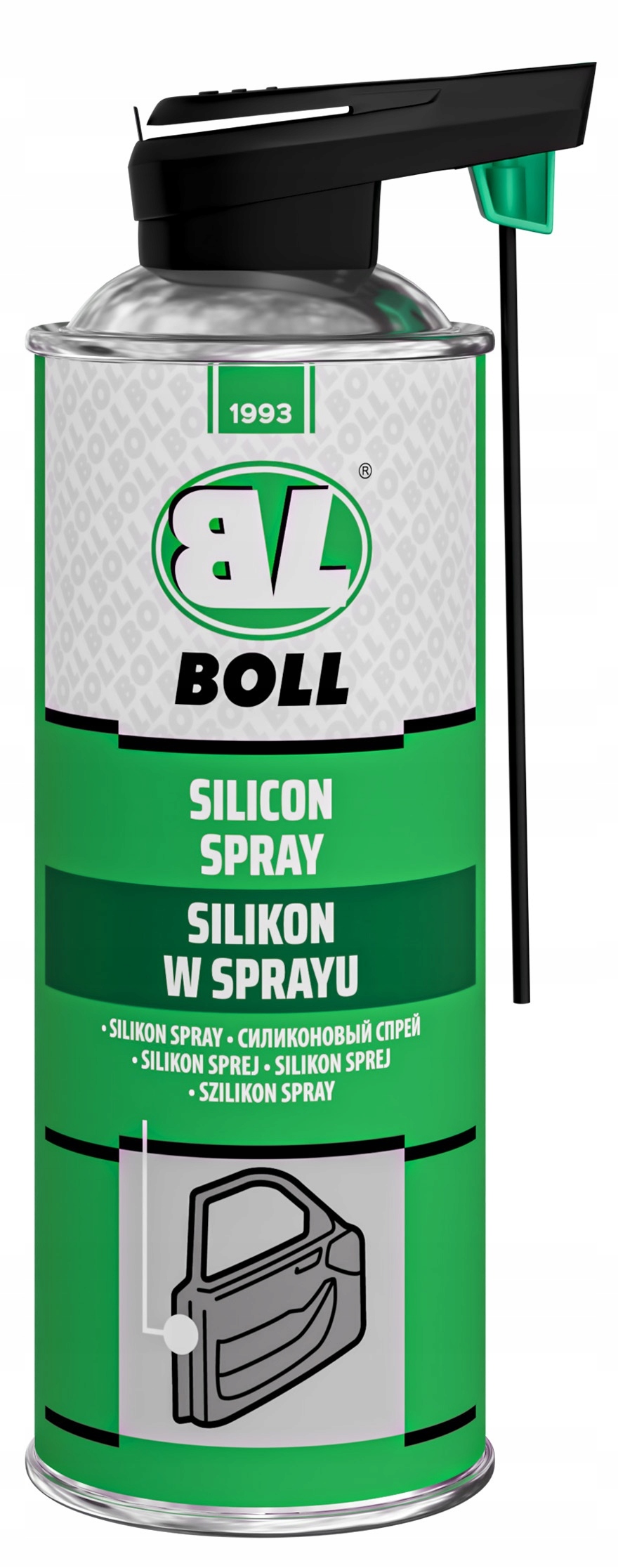 Boll Silikon w sprayu 400 ml Do Uszczelek Zawiasów