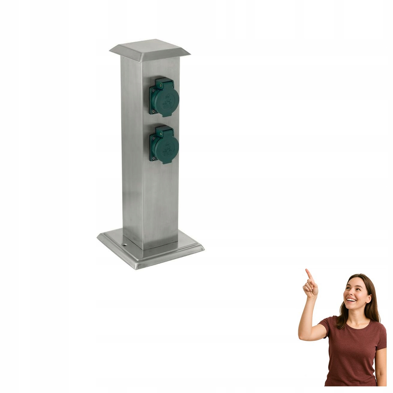 Vonkajší napájací stĺpik Park 4 90748 Eglo