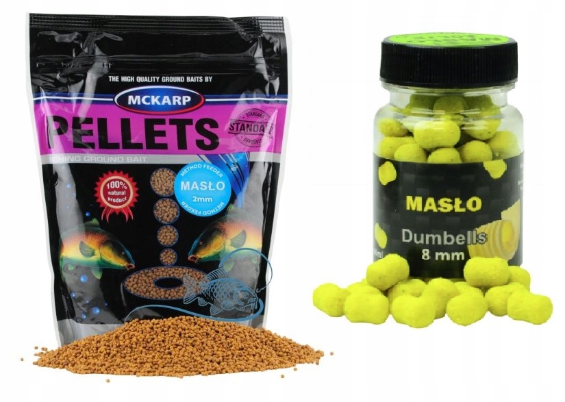 Masło Dumbells Pellet 2mm Method Feeder do metody Mckarp