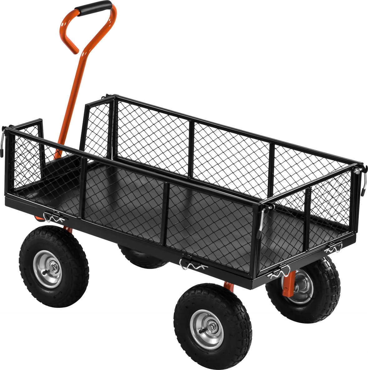 Plážový Zahradní Vozík Přepravní přívěs 100 l 400 kg Burty