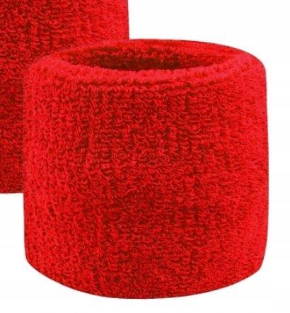 

Frotka na rękę nadgarstek opaska Czerwona czerwony