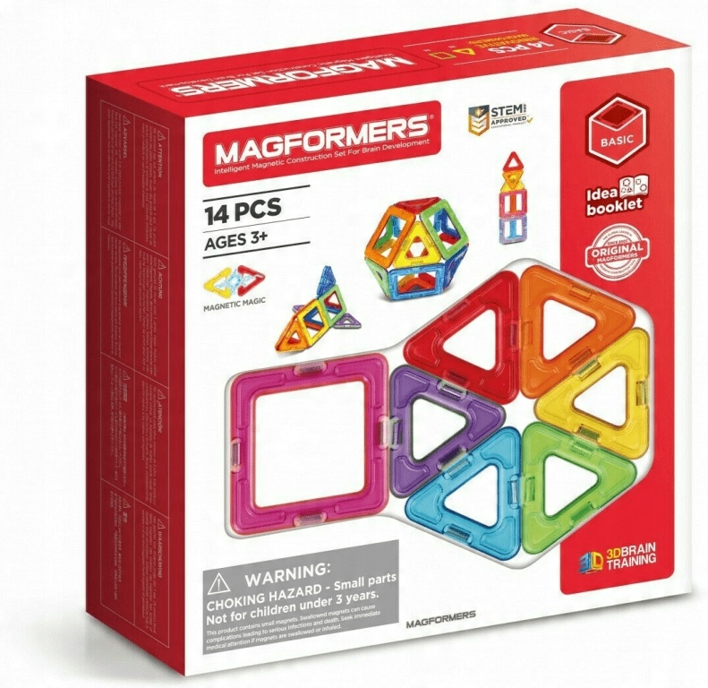 

Magformers Klocki magnetyczne 14 elementów 30693
