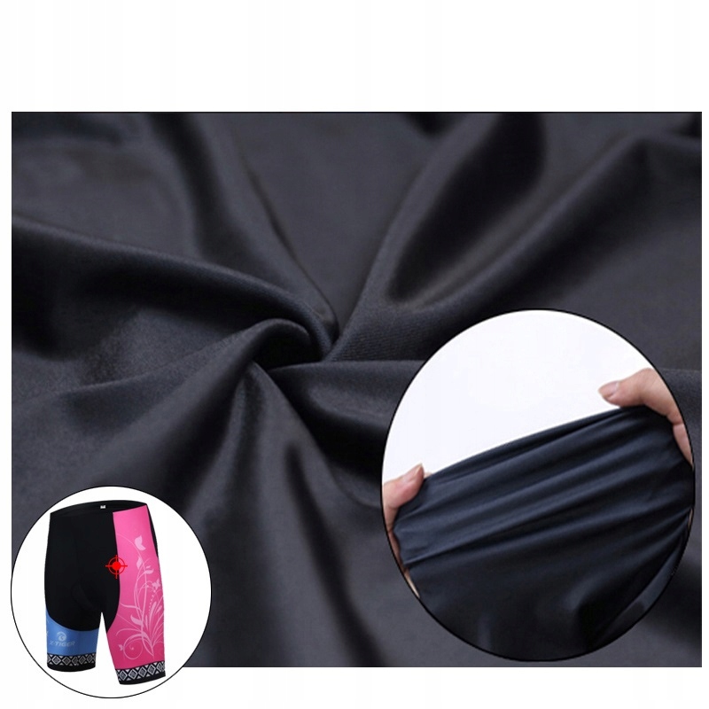 SPODENKI ROWEROWE DAMSKIE Z WKŁADKĄ ŻELOWĄ STYLOWE Marka X-Tiger