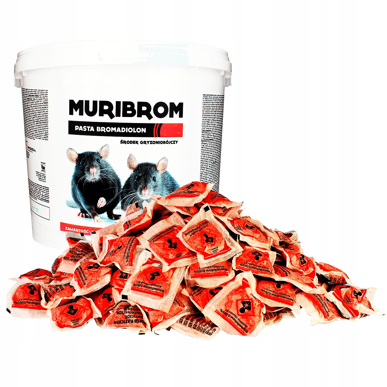 

Trutka na Myszy i Szczury Muribrom Pasta 3 kg