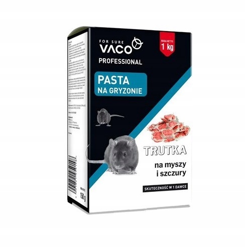 

Vaco Pasta Mocna trutka na Myszy Szczury 1kg