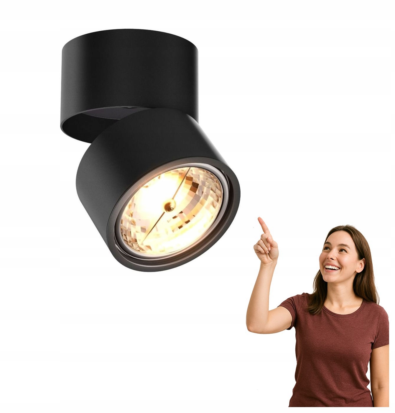 Lampa spot reflektor Lomo 20001-BK-N Zuma Line