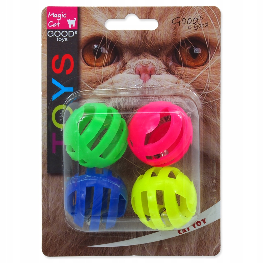 

Zabawka Piłka Z Dżwiękiem Dla Kota 3,75cm 4szt