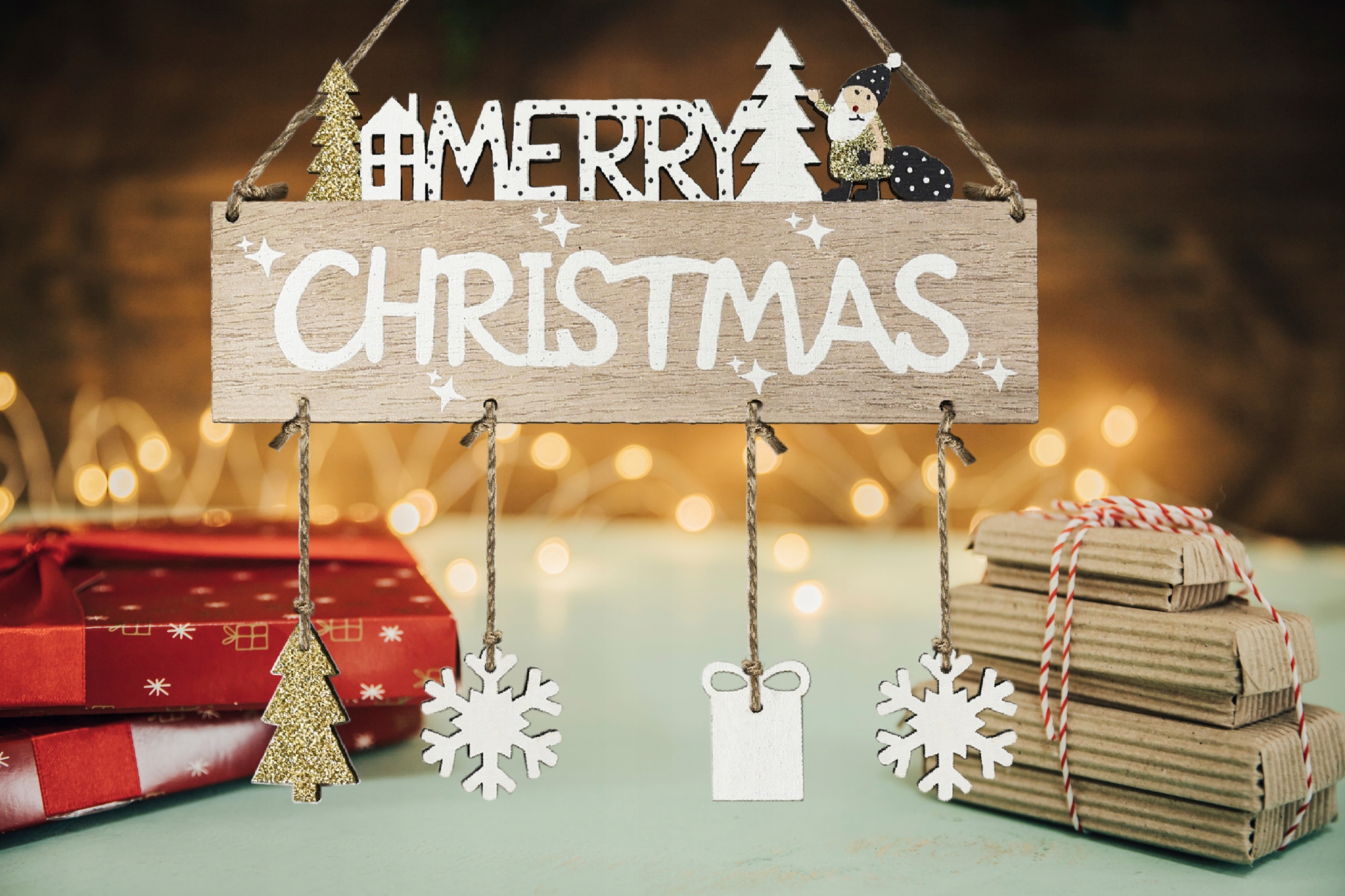 DEKORACJA ŚWIĄTECZNA NA DRZWI ŚWIĘTA TABLICZKA Rodzaj Inny rodzaj