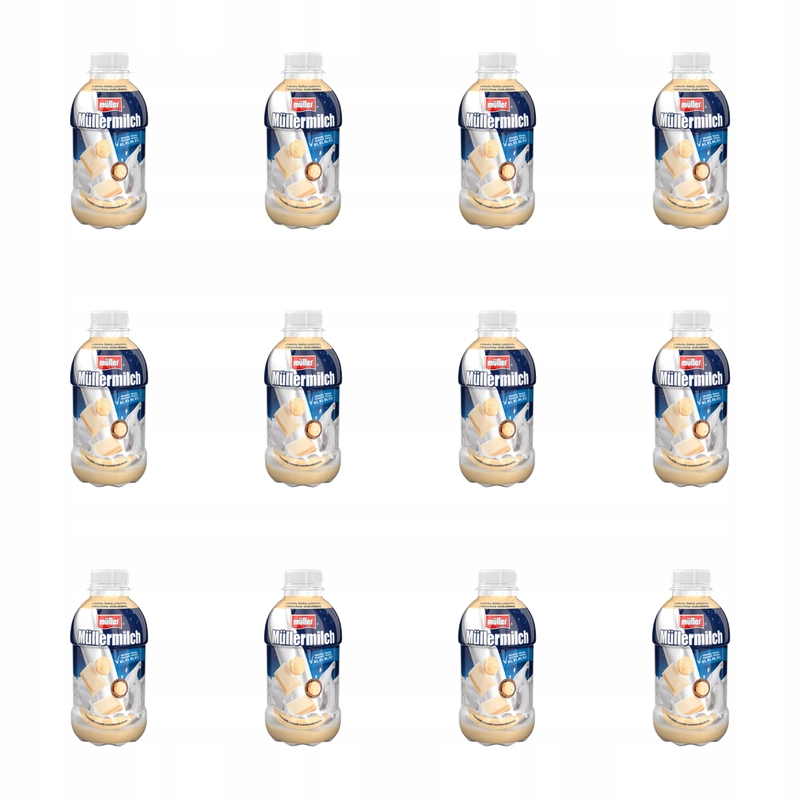 Mléčný nápoj Mullermilch Bílá Čokoláda/ Makadamové Ořechy 400 g X12