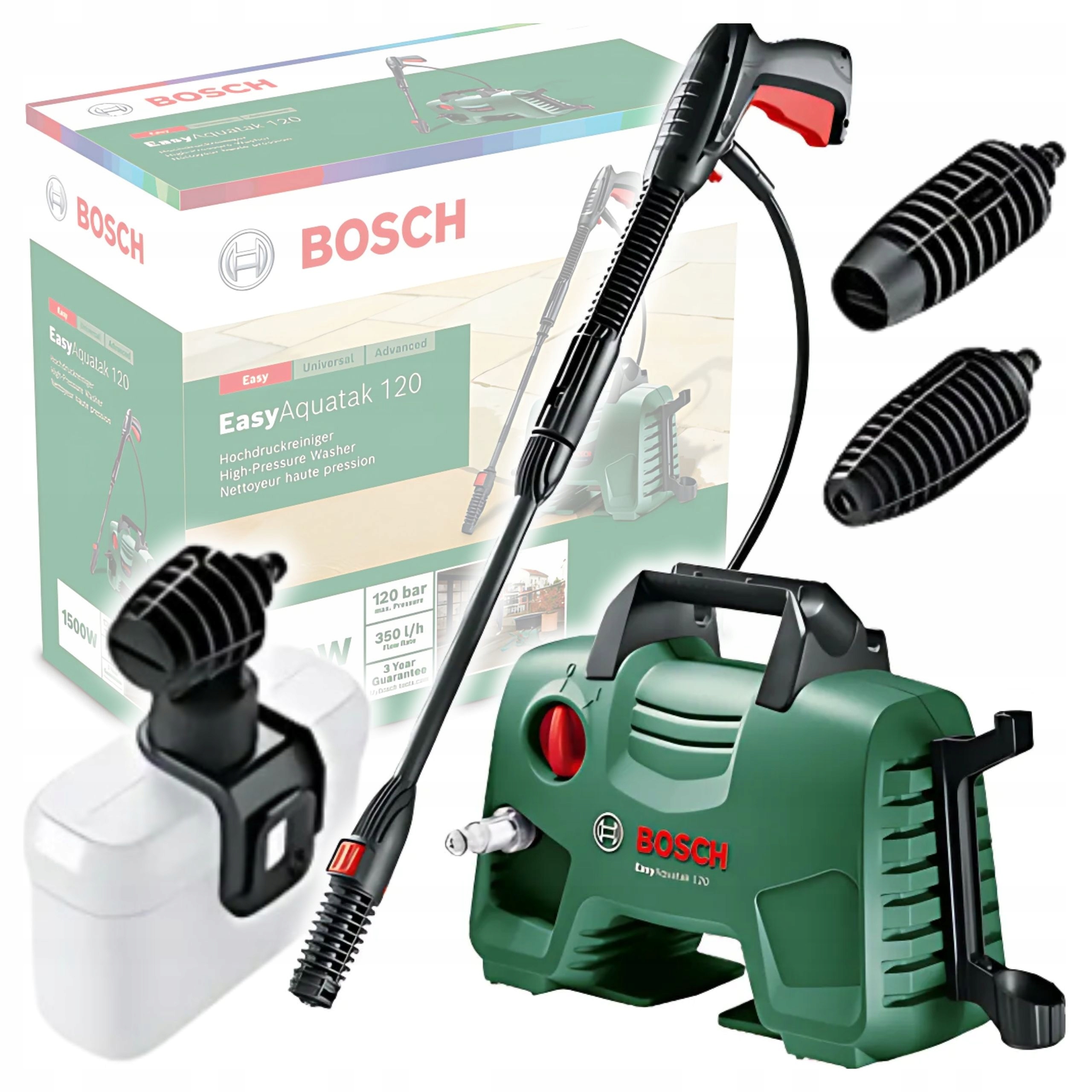 Bosch Diy EasyAquatak 120 Myjka wysokociśnieniowa 1500W 06008A7901