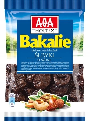 Levně 8 x Aga Holtex Kalifornské švestky 120 g Bakalie