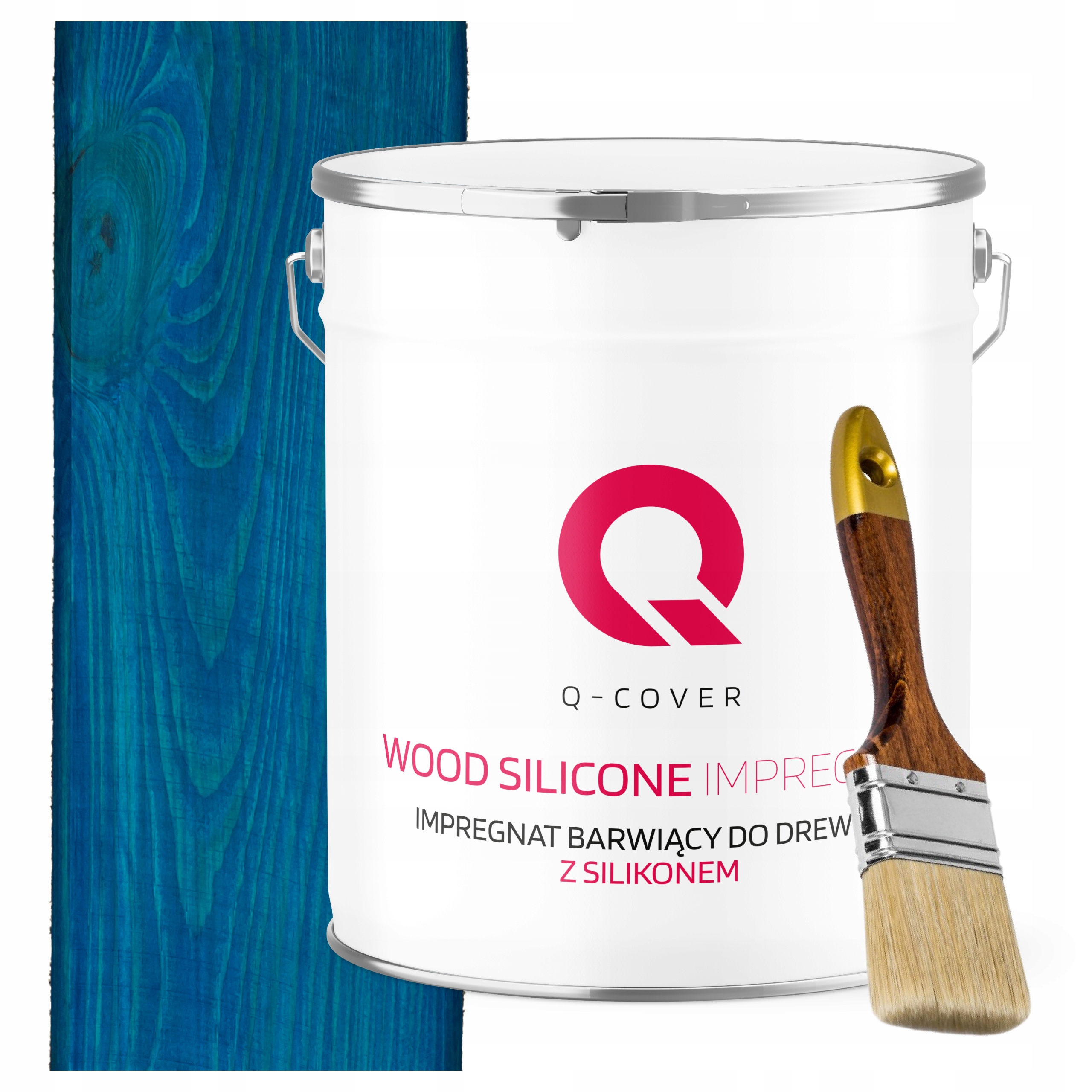 Impregnace Na Dřevo Extra Barva Se Silikonem Chron Modrá 5 L Uv Pedzel