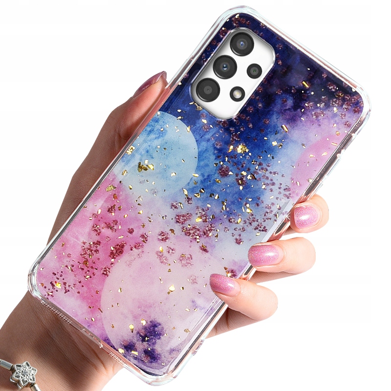 

Etui Case Wzór Szkło 9H do Samsung Galaxy A13 4G