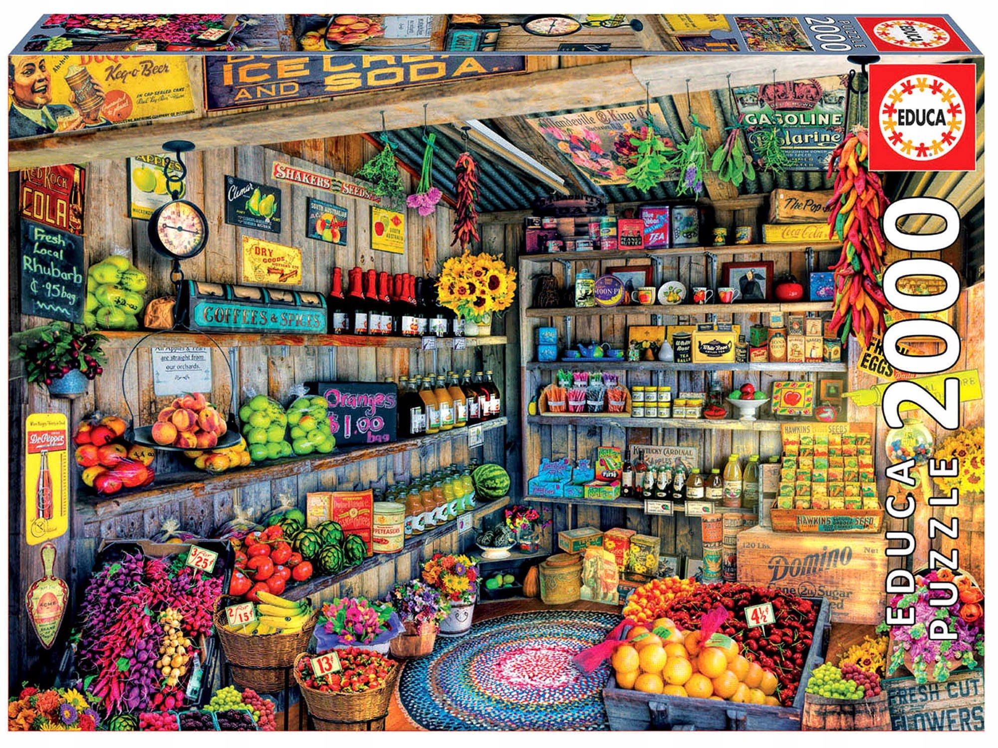 

Educa Puzzle 2000 el Warzywniak