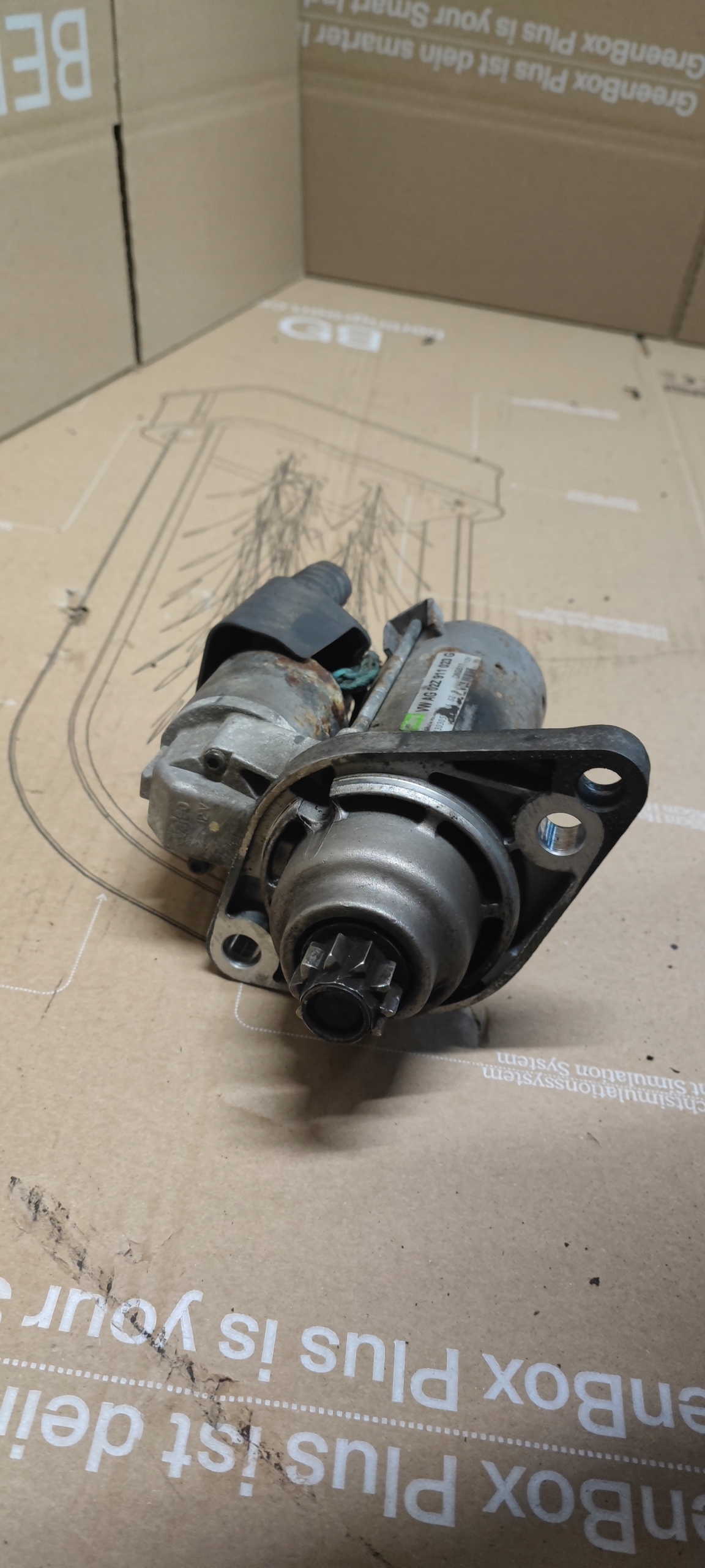 SEAT LEON II TOLEDO III starter VALEO 2.0 FSI BLR
