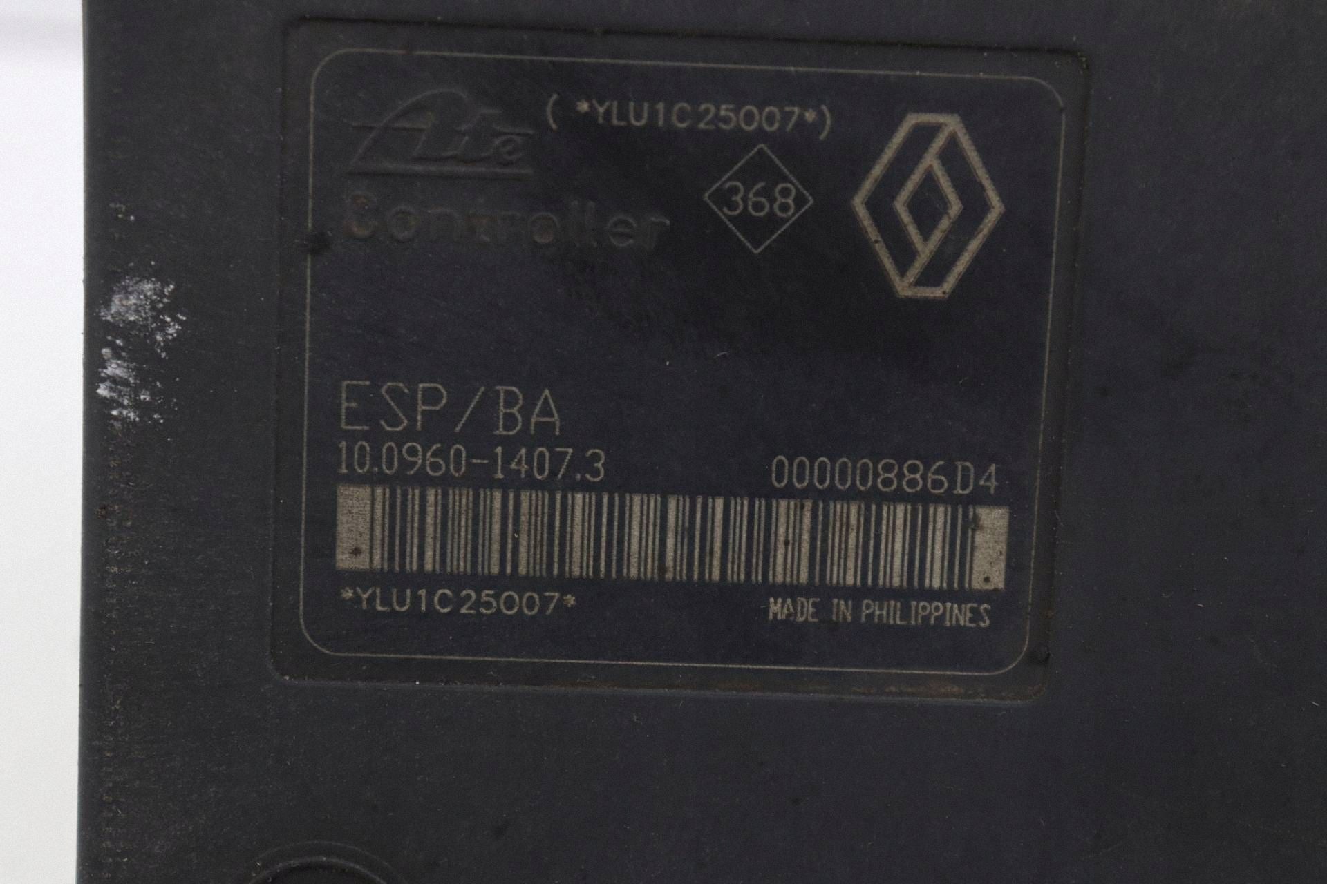 RENAULT LAGUNA II ESPACE IV pompa ABS 8200001333C 10.0960-1407.3