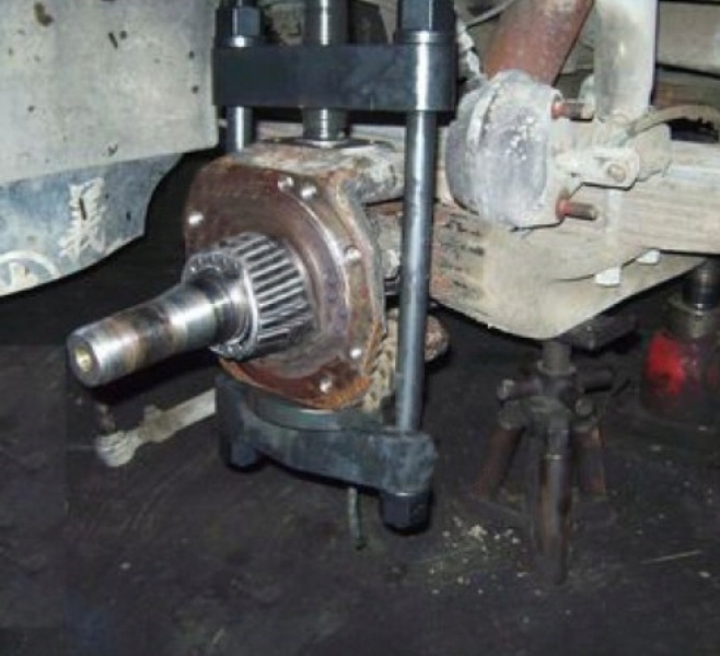 PRASA MOBILNA hydrauliczna DO SWORZNI 75T Brand Forsage