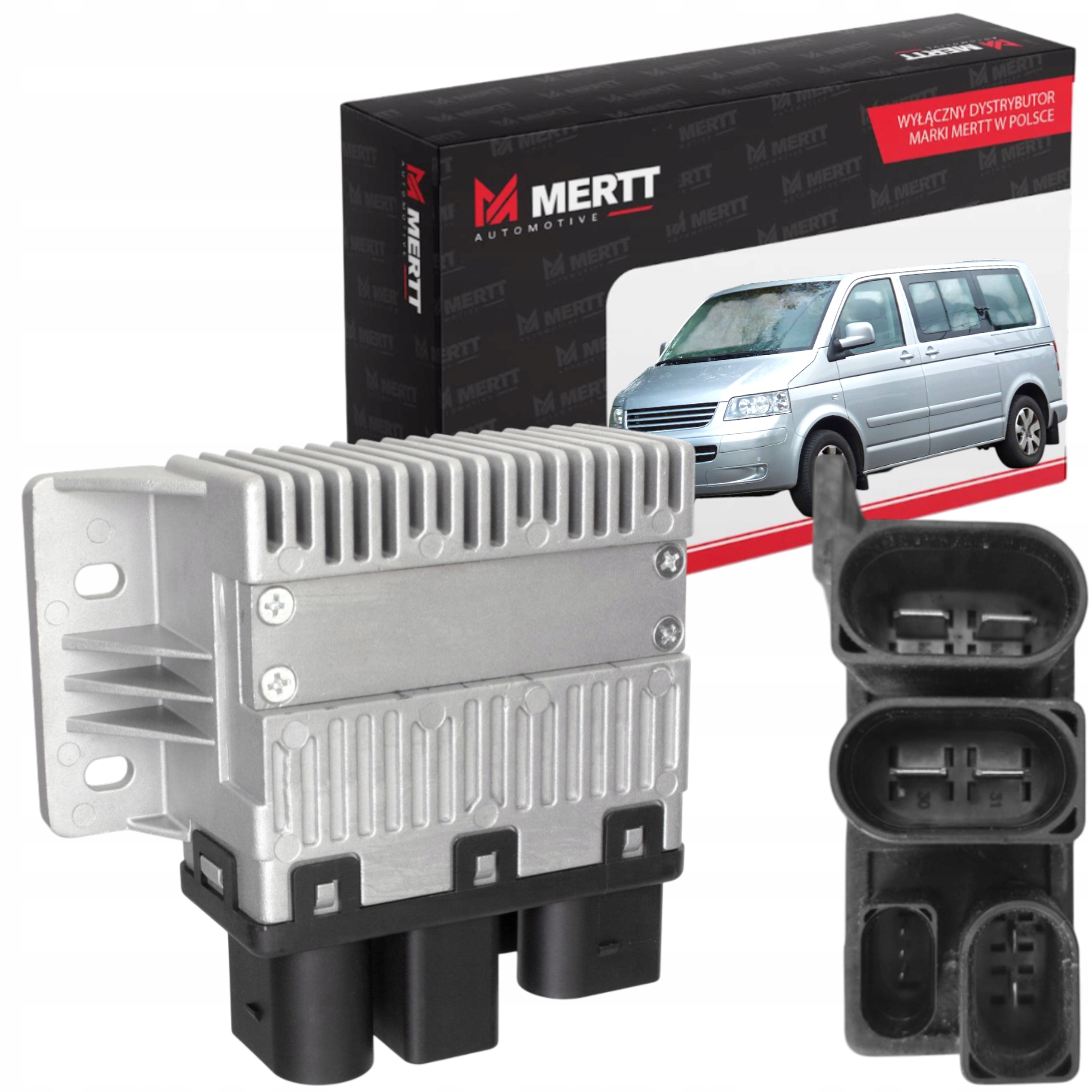 Ovladač modulu ventilátorů Vw Multivan Transporter T5 1,9 2,5TDi 2003+