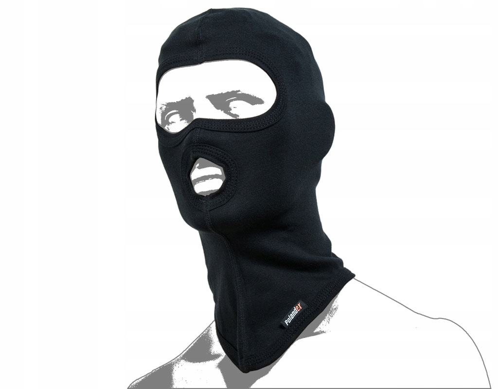 

Kominiarka Polandex z 2 otworami na oczy i usta