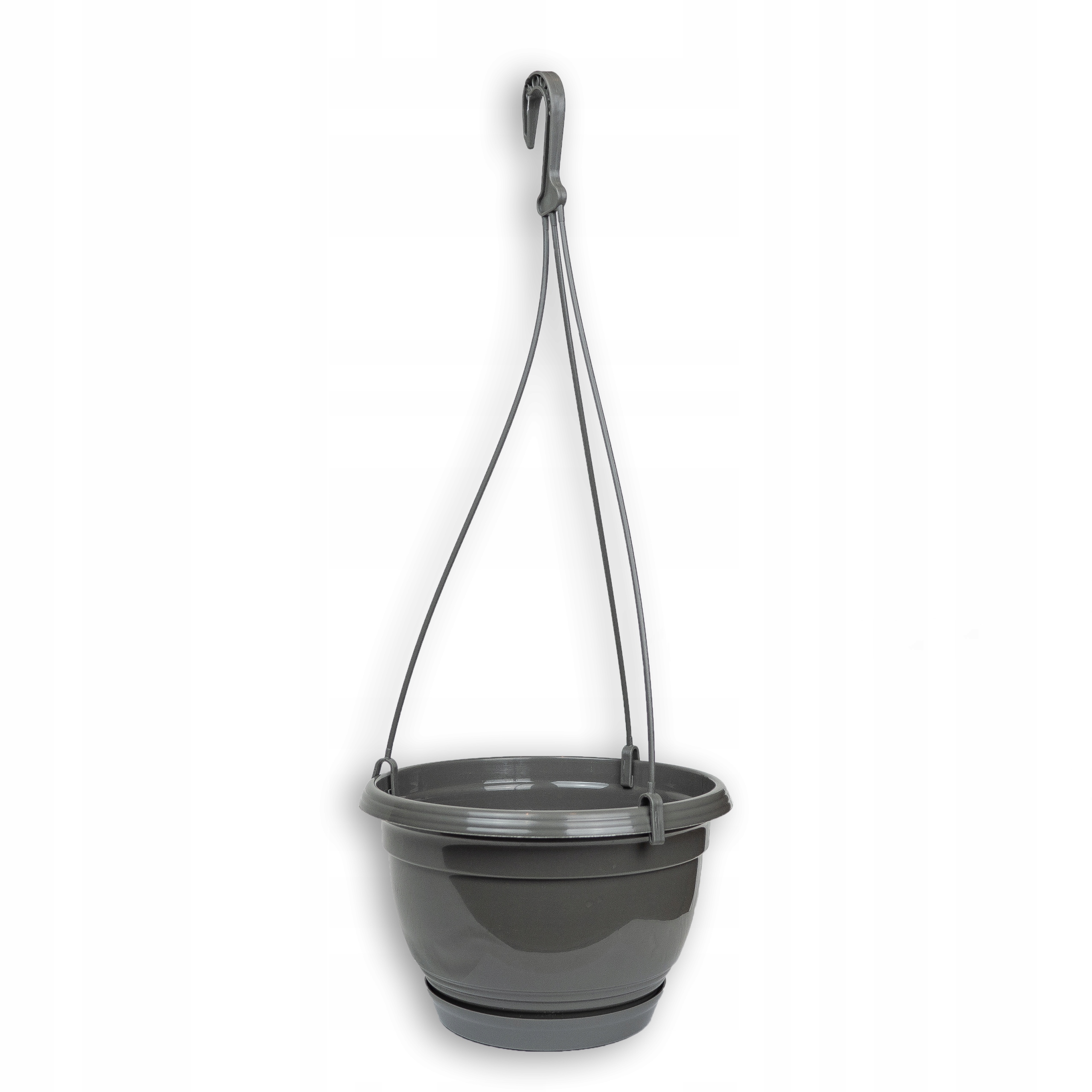 

Doniczka wisząca 18cm z podstawkiem