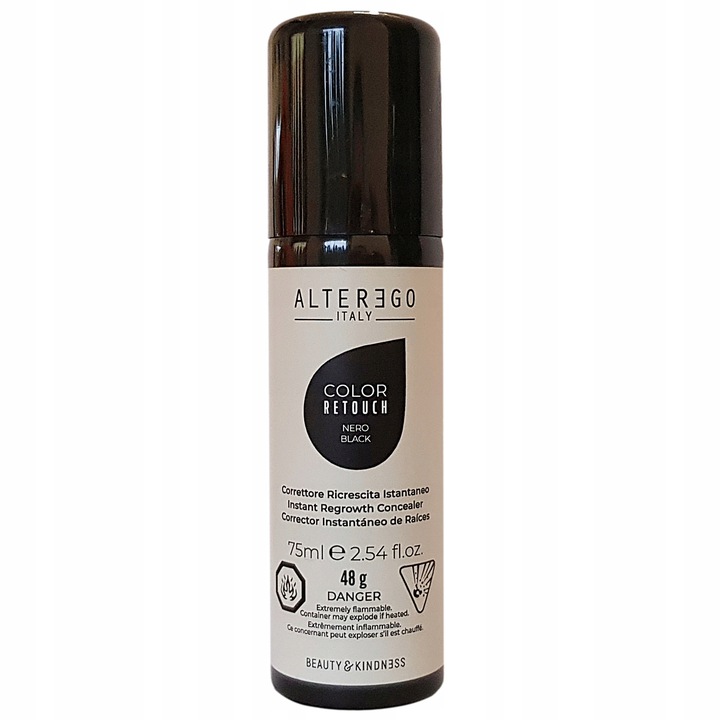 ALTER EGO Korektor odrostu CZARNY 75ml