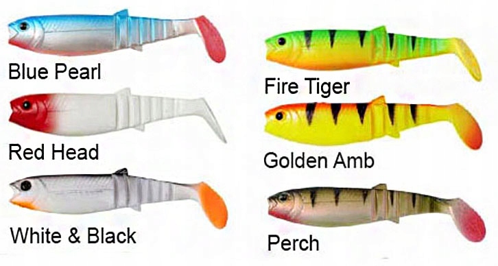 Guma Savage Gear Cannibal 10cm 9g 6 Podstawowych Kolorów! WrocłaW