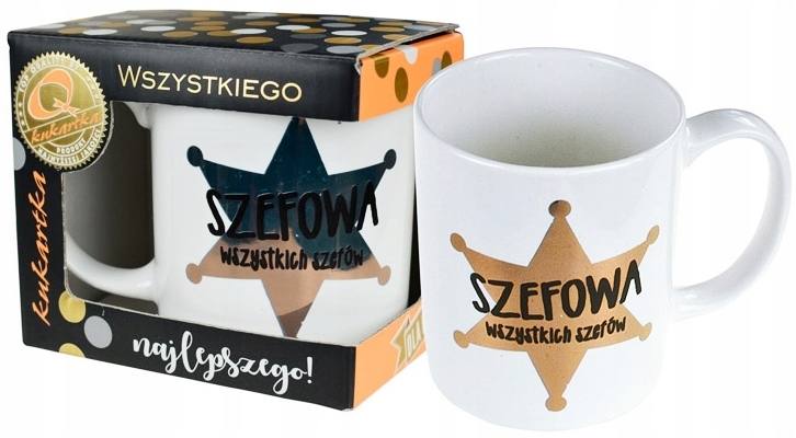 

Piękny Kubek, dla Szefowej na Każdą Okazję