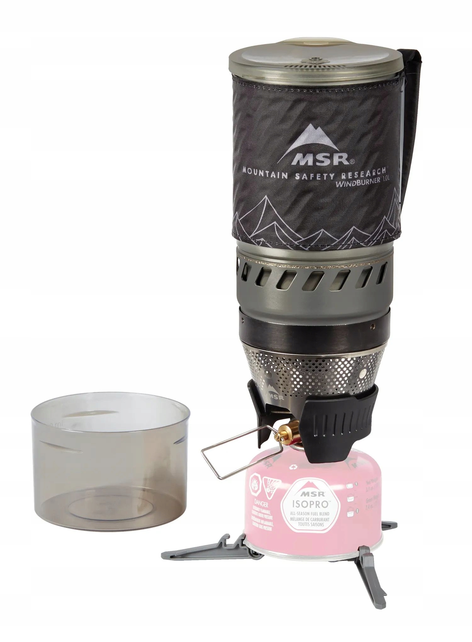 Sada na vaření Msr WindBurner 1.0L Personal Stove System černá