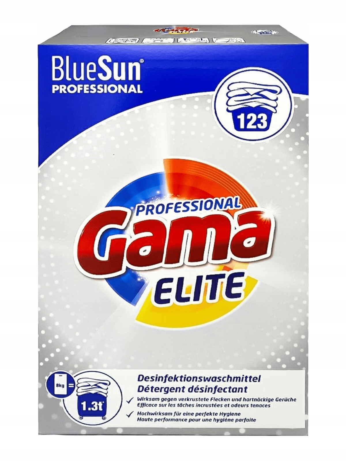 

Gama Elite proszek do prania 123p/8kg Professional