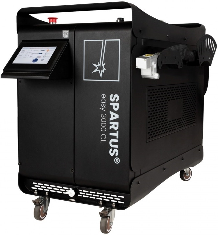 Laserová Čistička Spartus Easy 3000CL 3000W 400V, Čištění Laserem