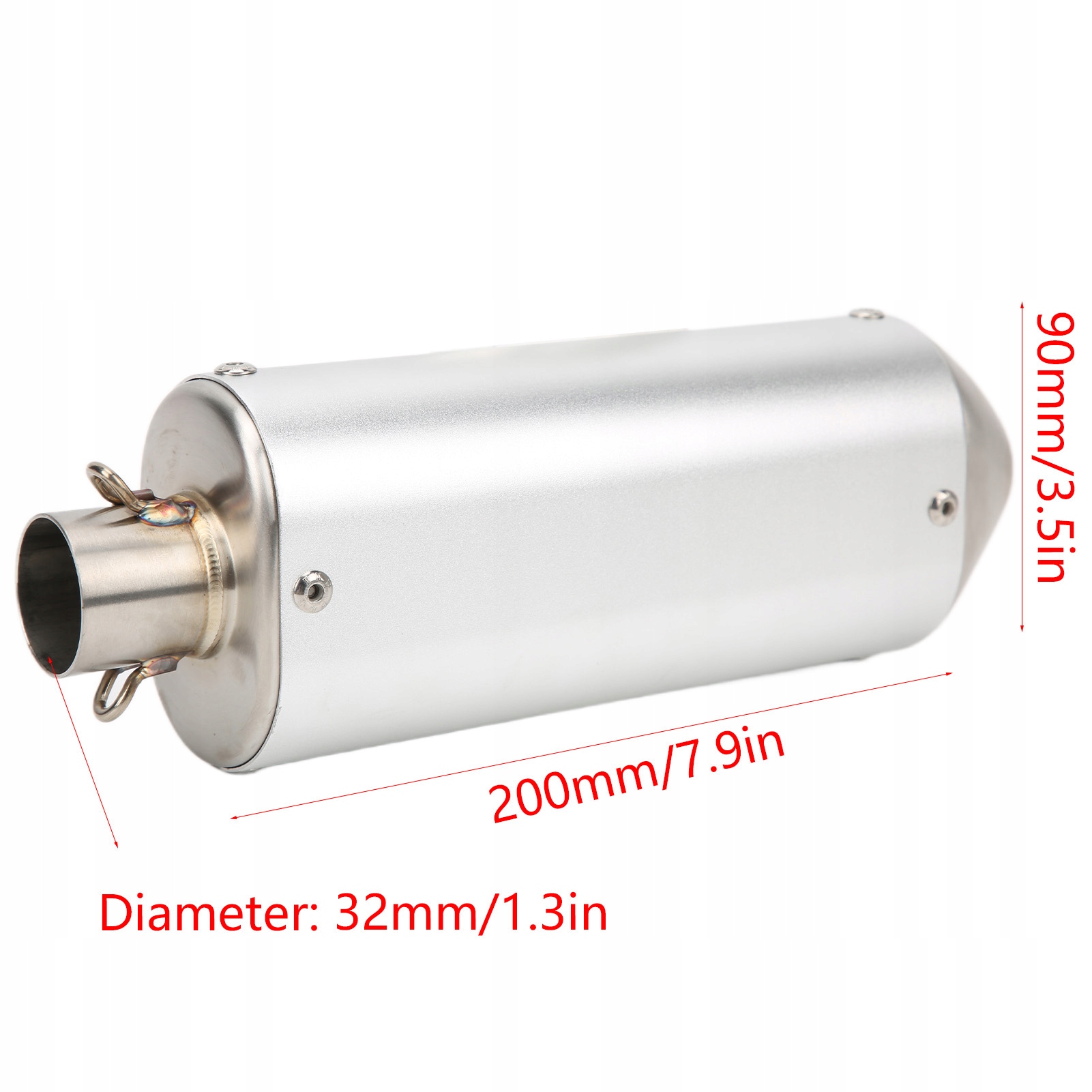 Rura wydechowa motocykla 32mm/1,3 cala zamiennik Producent części Inny