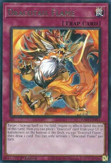 Yu-Gi-Oh! TCG: Dracotail Flame (JUSH)