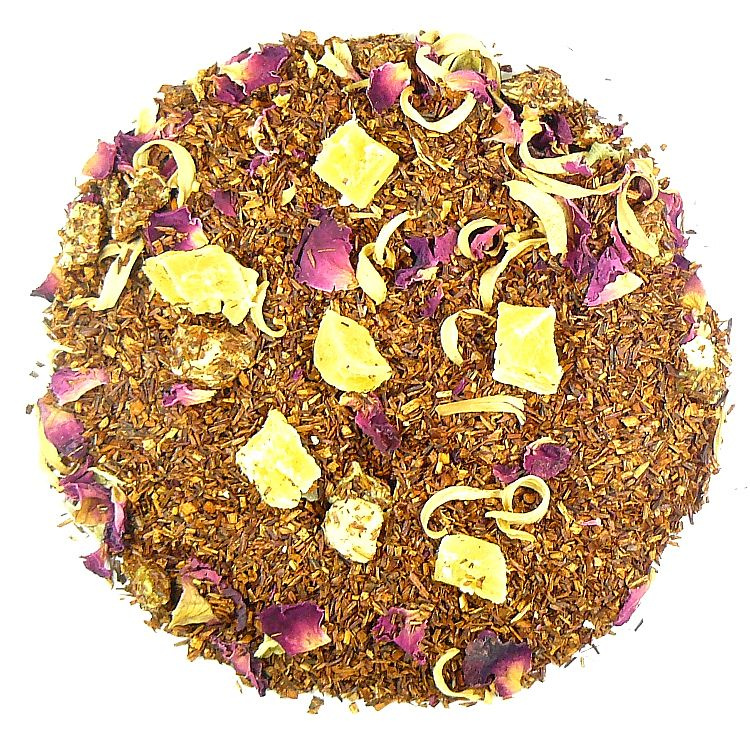 Levně Čaj Bezteinový Rooibos Wild West Mango okvětní lístky růže Kiwi 1 kg
