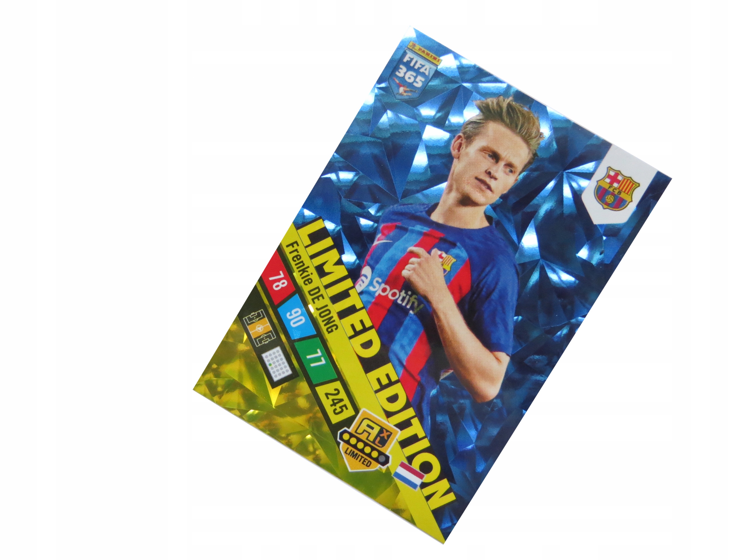 Panini Fifa 365 2023 Karty Piłkarskie Limited Edition De Jong Barcelona