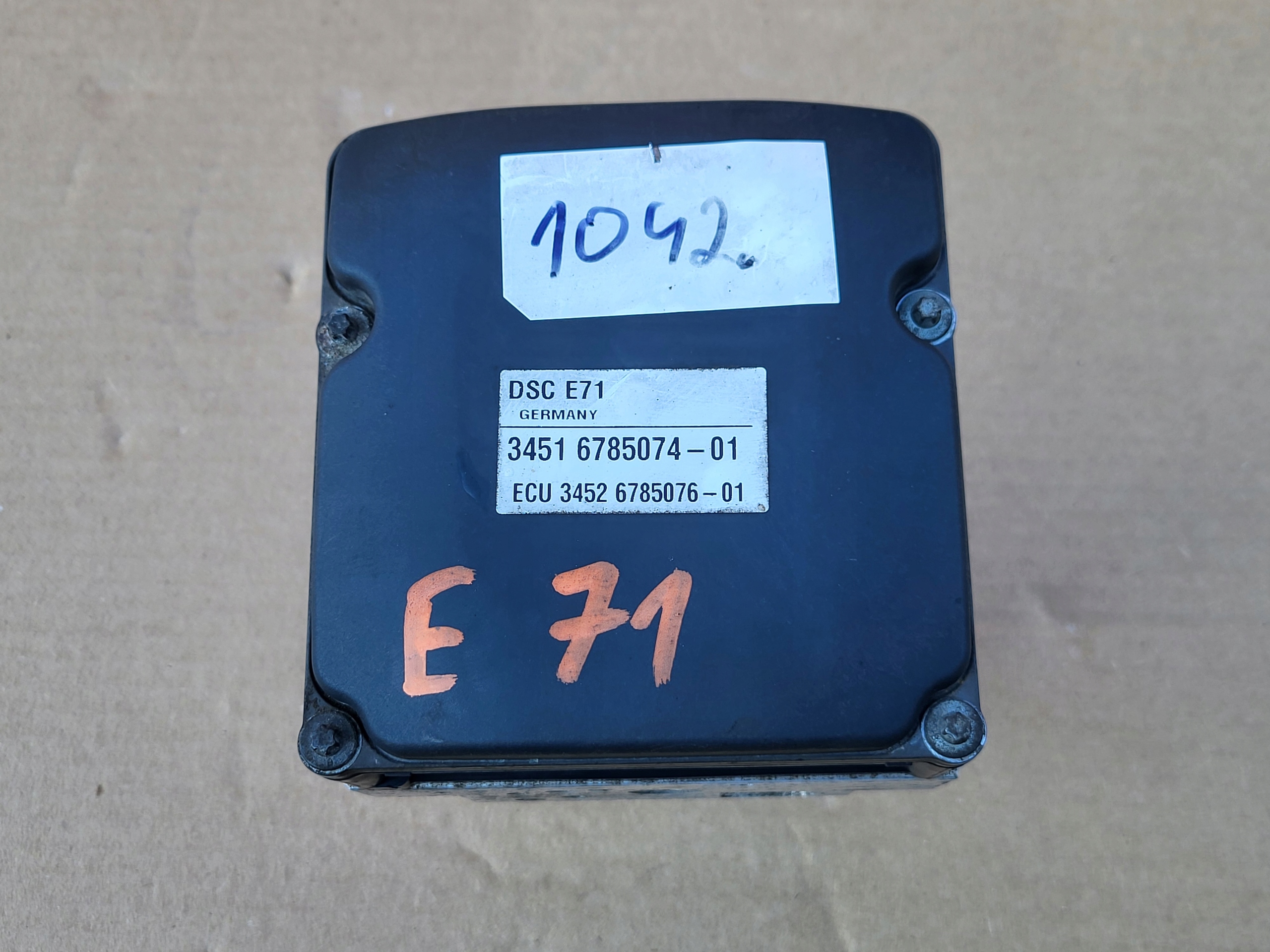 Servofreno Centralina ABS DSC BMW X6 E71 OE EU