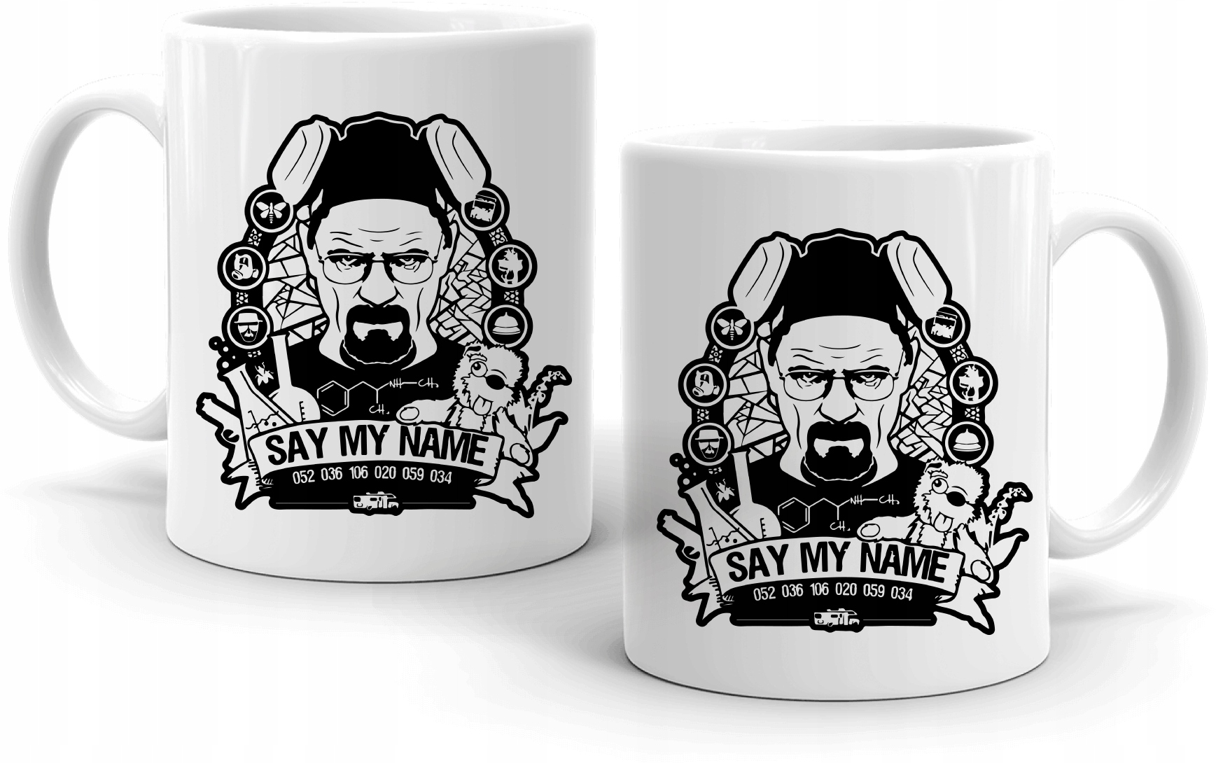 Kubek BREAKING BAD 330ml Say my name + kartonik Marka inna