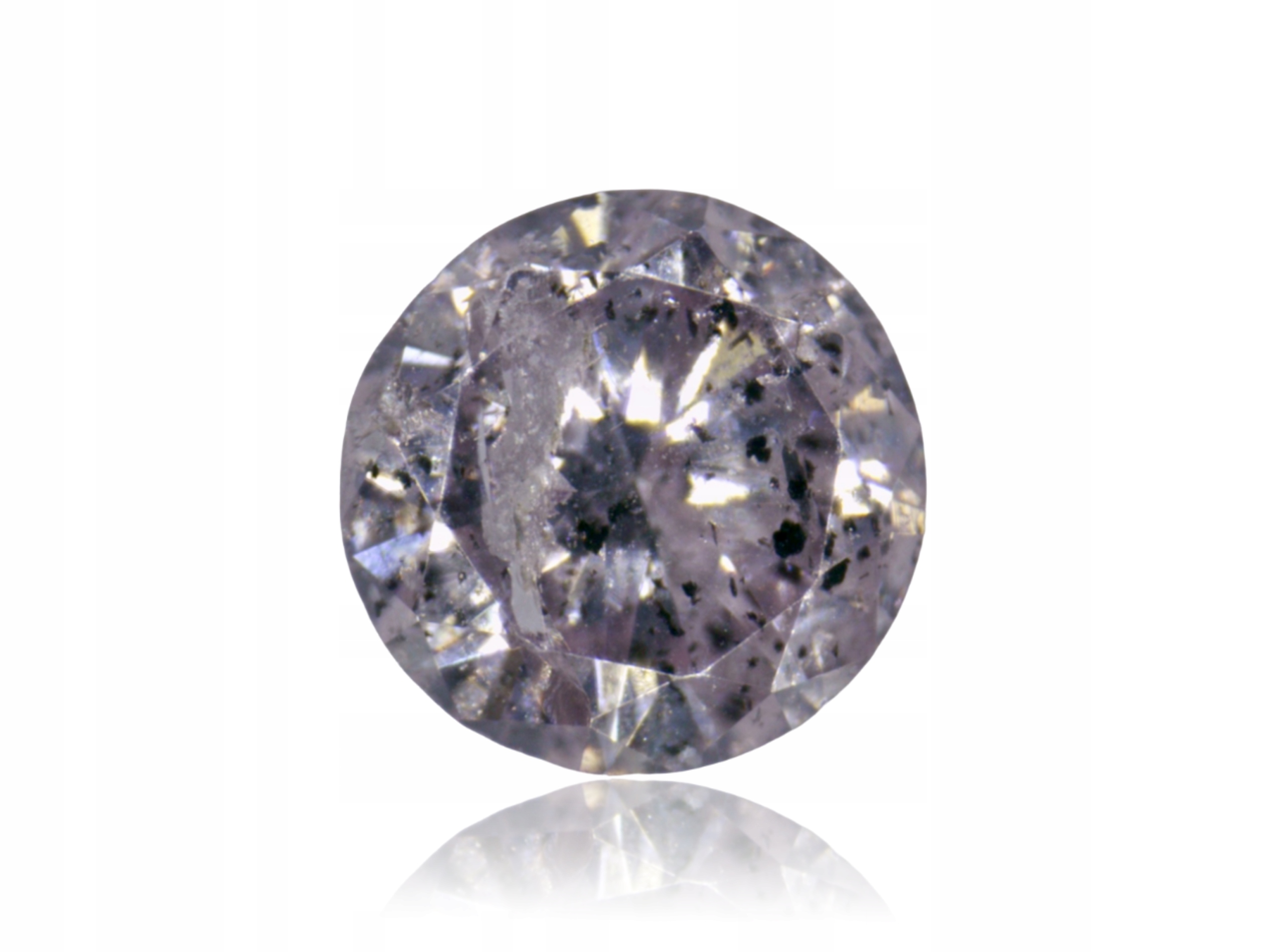 Přírodní Diamant 0.03ct Hnědý Briliant I3 eCertifikát Wbd