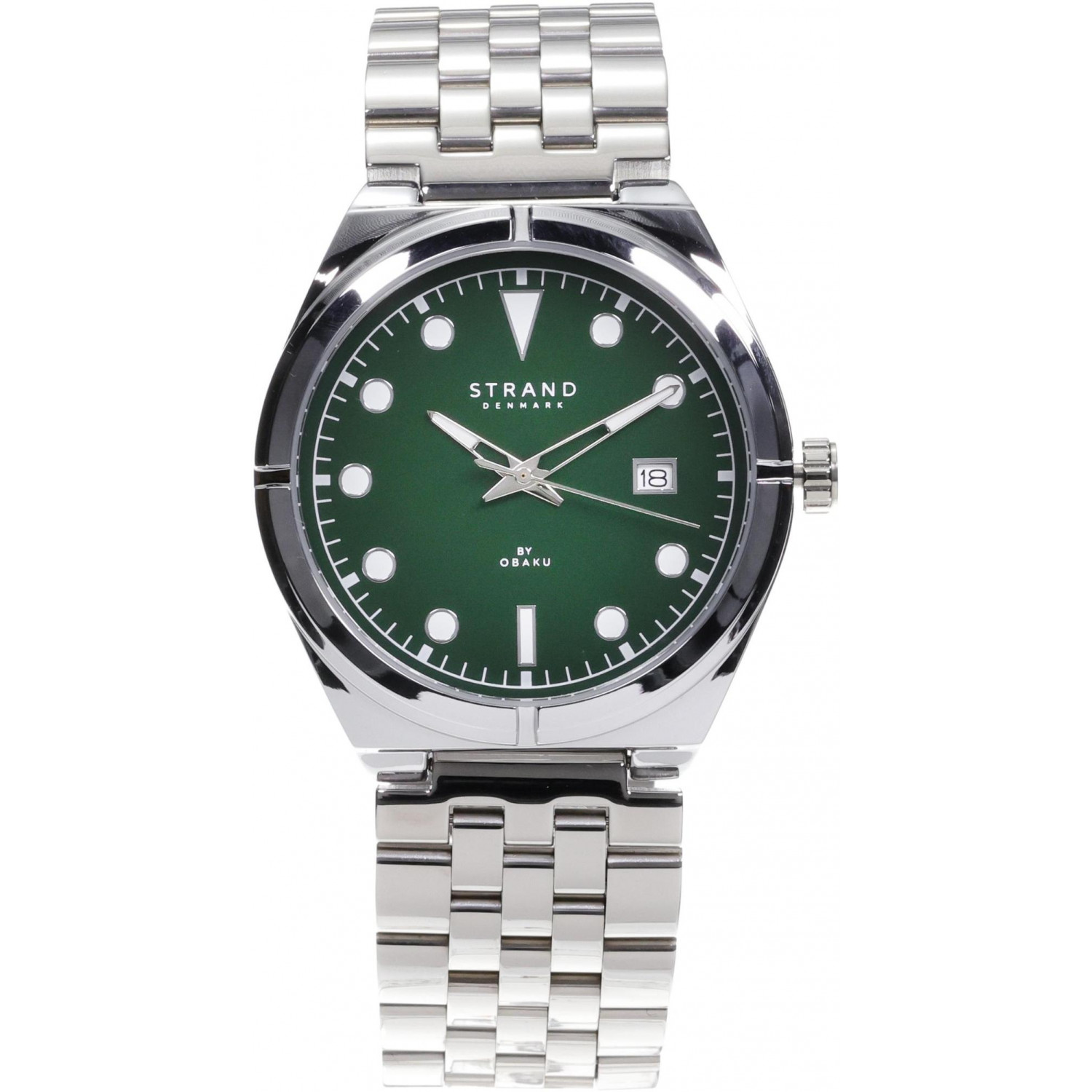 Pánské Hodinky Strand S754GDCESC-DTO stříbrný náramek